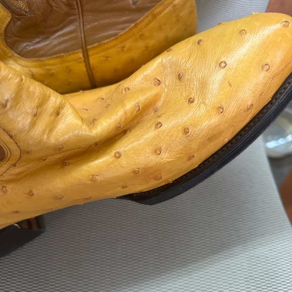Brown and Yellow Western‎ Cowboy Boots main image 10